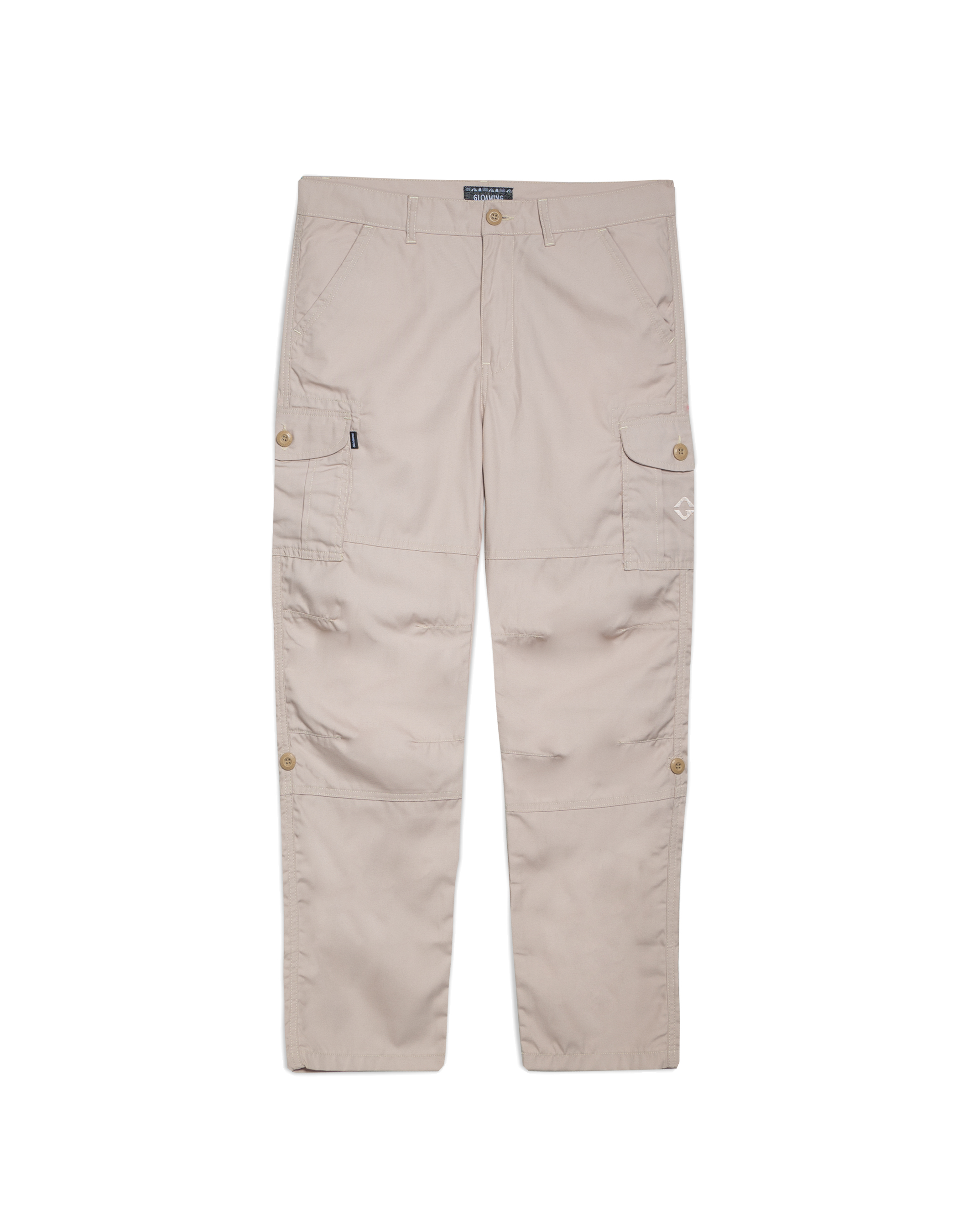 GLOAMING LONGPANTS CARGO COTTON DRILL CREAM