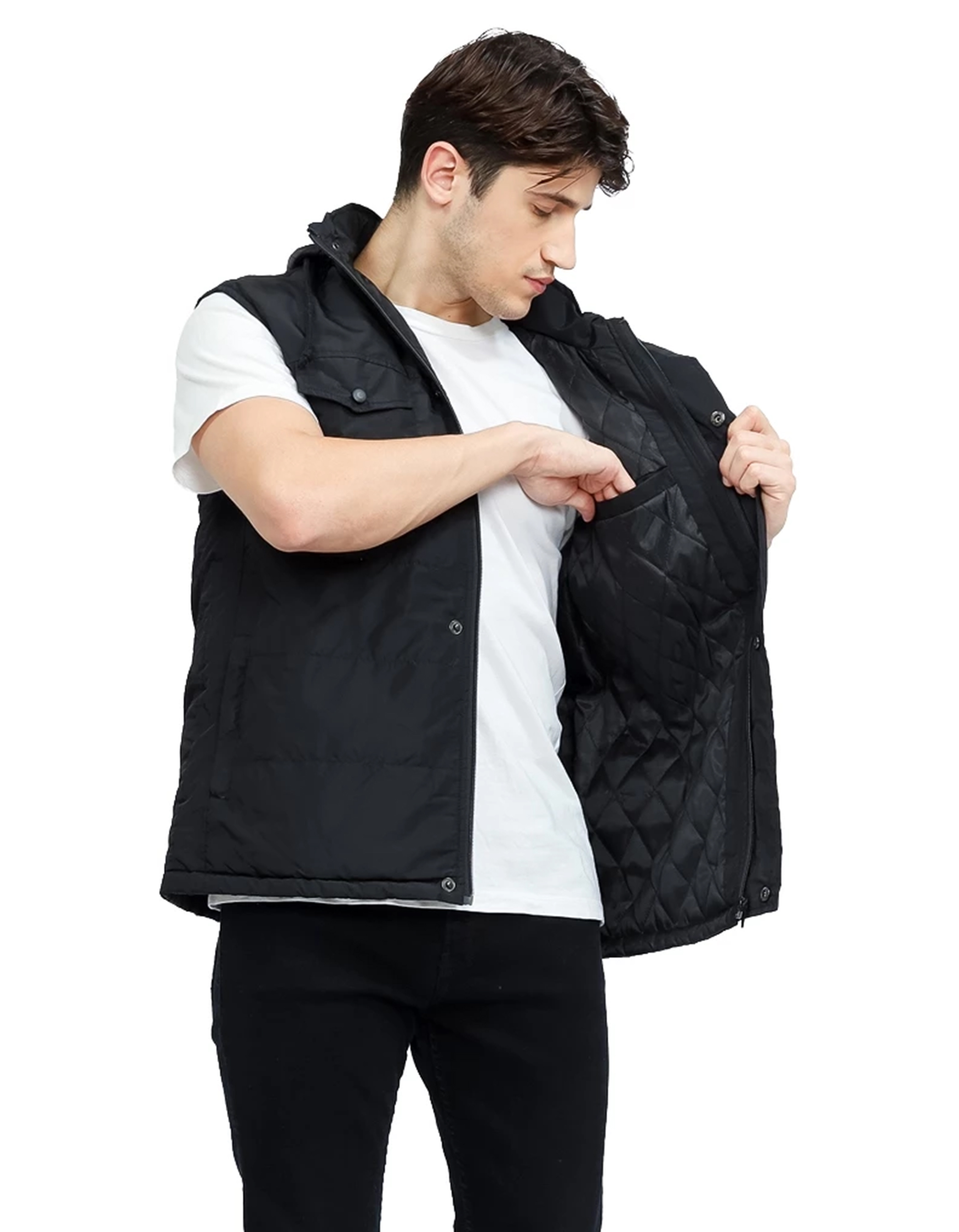 GLOAMING VEST GUNUNG CANDLESS BLACK
