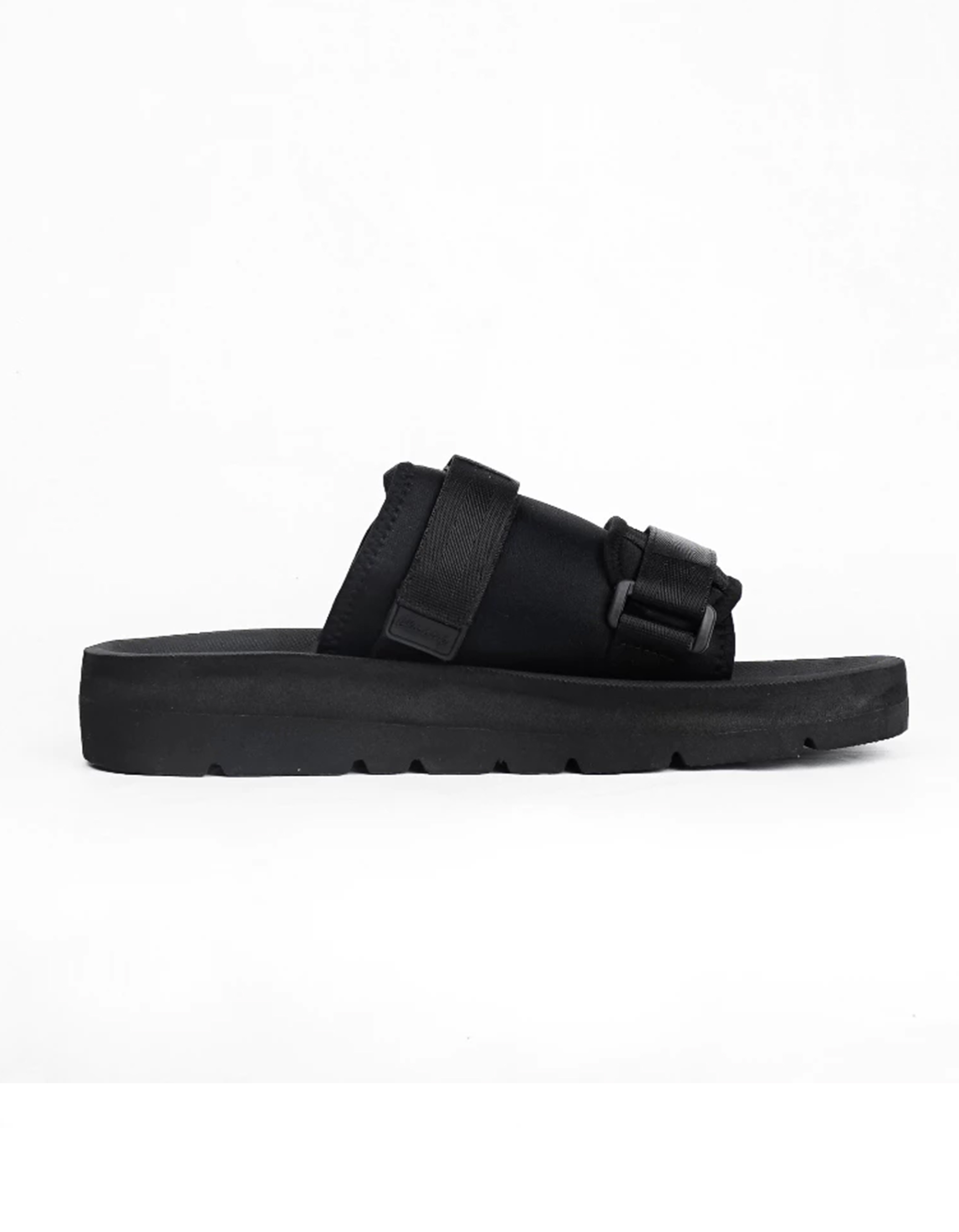 SANDAL TRAVELING ACHROMO LITH - BLACK