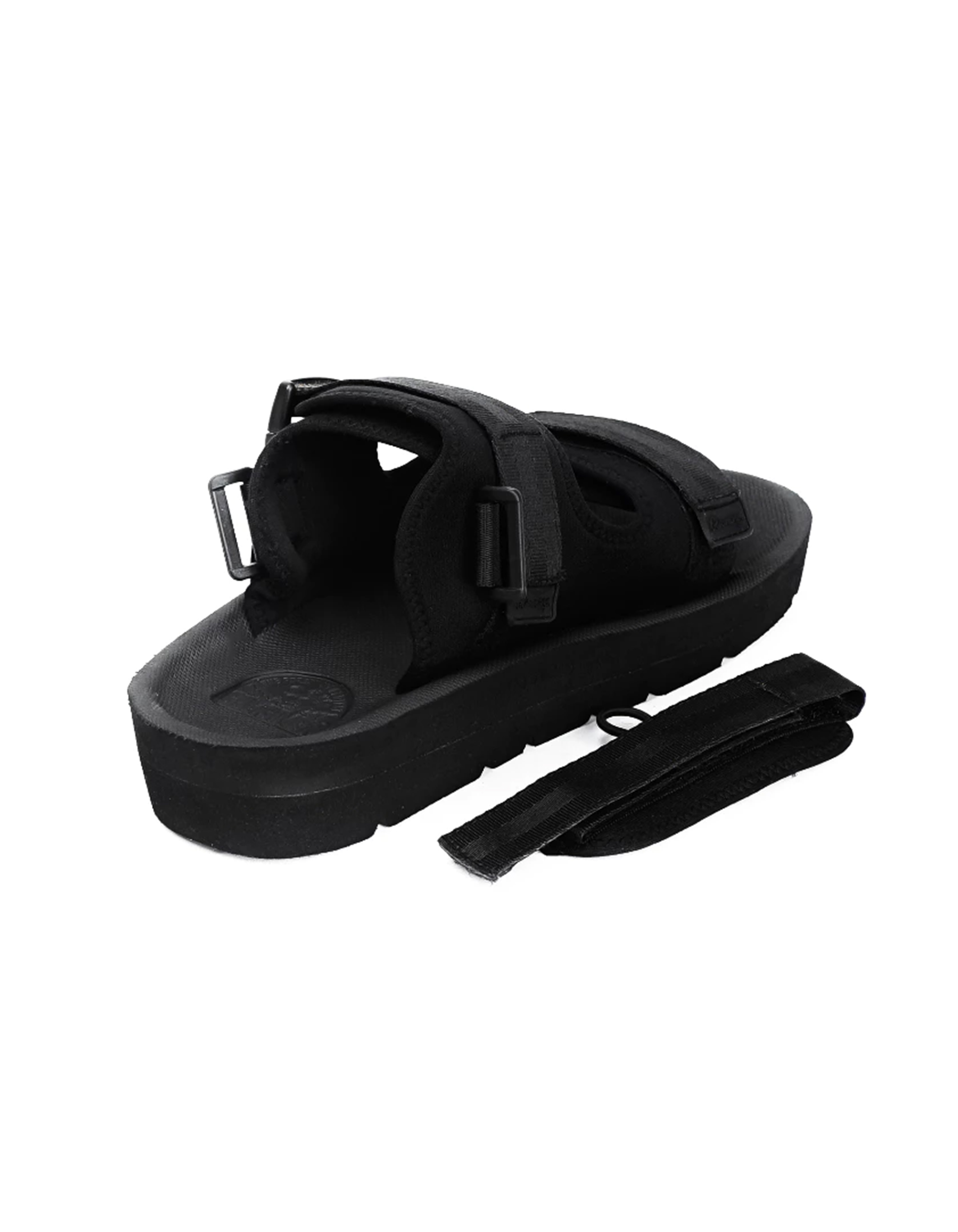 SANDAL TRAVELING GIVING STAT - BLACK